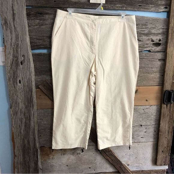 R&r Sport Size 18 Lightweight Adjustable Length Capri's - Picture 1 of 5
